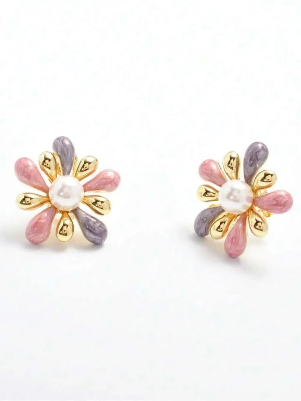 Boho flower earrings N2276